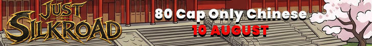 just Silkroad 80 Cap - 1x - IP/PC 1 - Drop System - 10 AUGUST just Silkroad 80 Cap - 1x - IP/PC 1 - Drop System - 10 AUGUST
